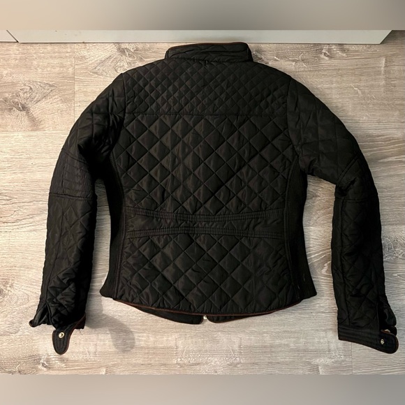 Love Tree Quilted Fitted Jacket in Black - Picture 3 of 7